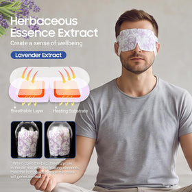 ProCIV steam eye mask lavender close-up