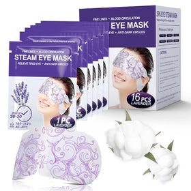 ProCIV steam eye mask lavender front view