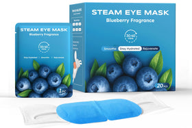 ProCIV Steam Eye Masks 20-Pack Blueberry Scented front view