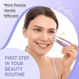 Profeir razor ergonomic design in hand