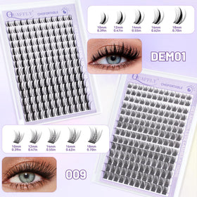 Professional-grade lashes in various lengths