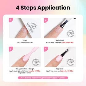 professional nail lamp included in beetles Gel Nail Kit