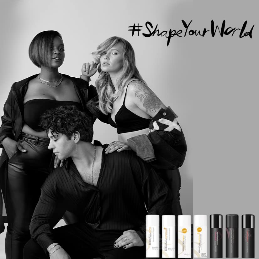 Professional Sebastian Re-Shaper Hairspray application demonstration
