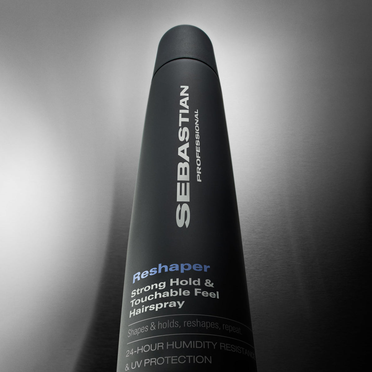Professional Sebastian Re-Shaper Hairspray close-up of nozzle