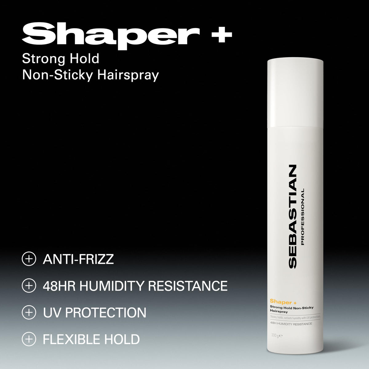 Professional Sebastian Shaper Plus Hairspray 363g side view