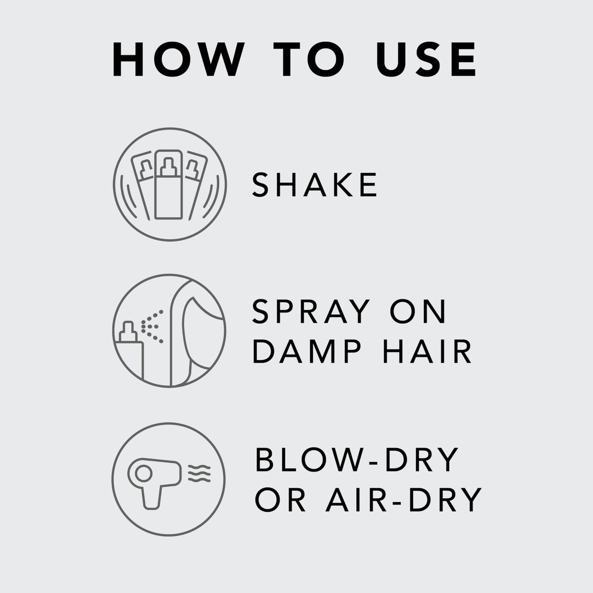 Professional Sebastian Shaper Plus Mini Hairspray being applied to hair