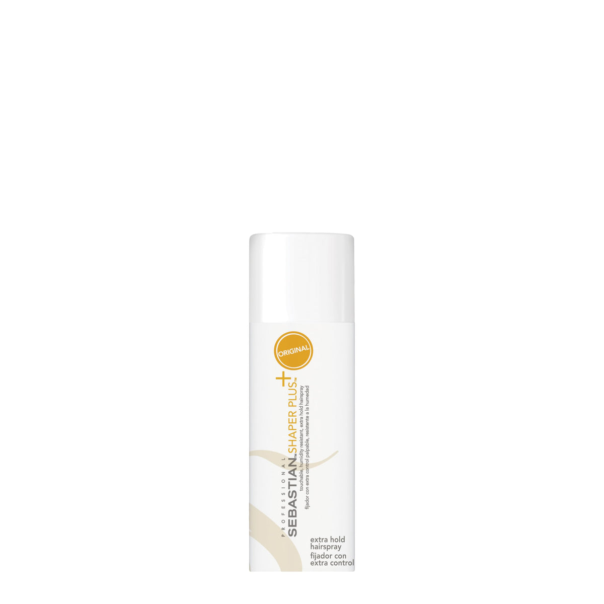 Professional Sebastian Shaper Plus Mini Hairspray front view, 1.3 oz