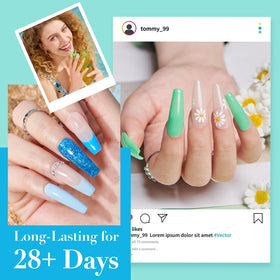 Professional tools included in AZUREBEAUTY dip powder kit