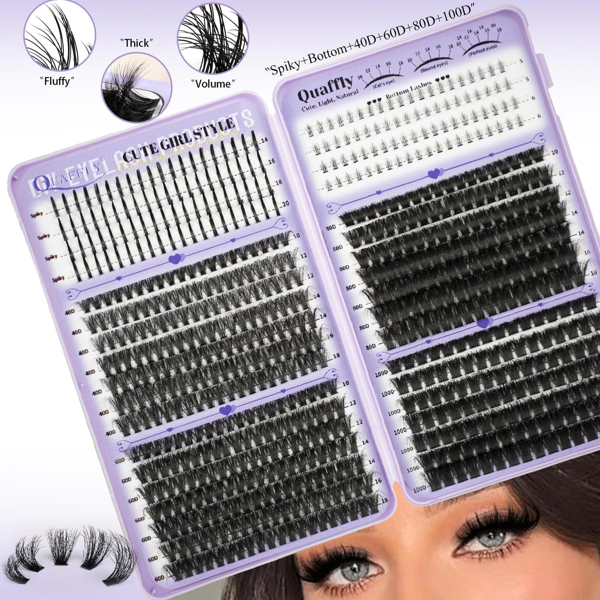 Professional tweezers for precise lash application