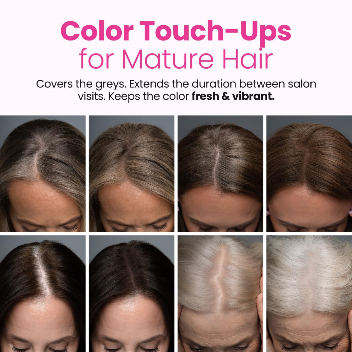 PROMETICS Instant Coverage Hairline Powder Silver Queen side view