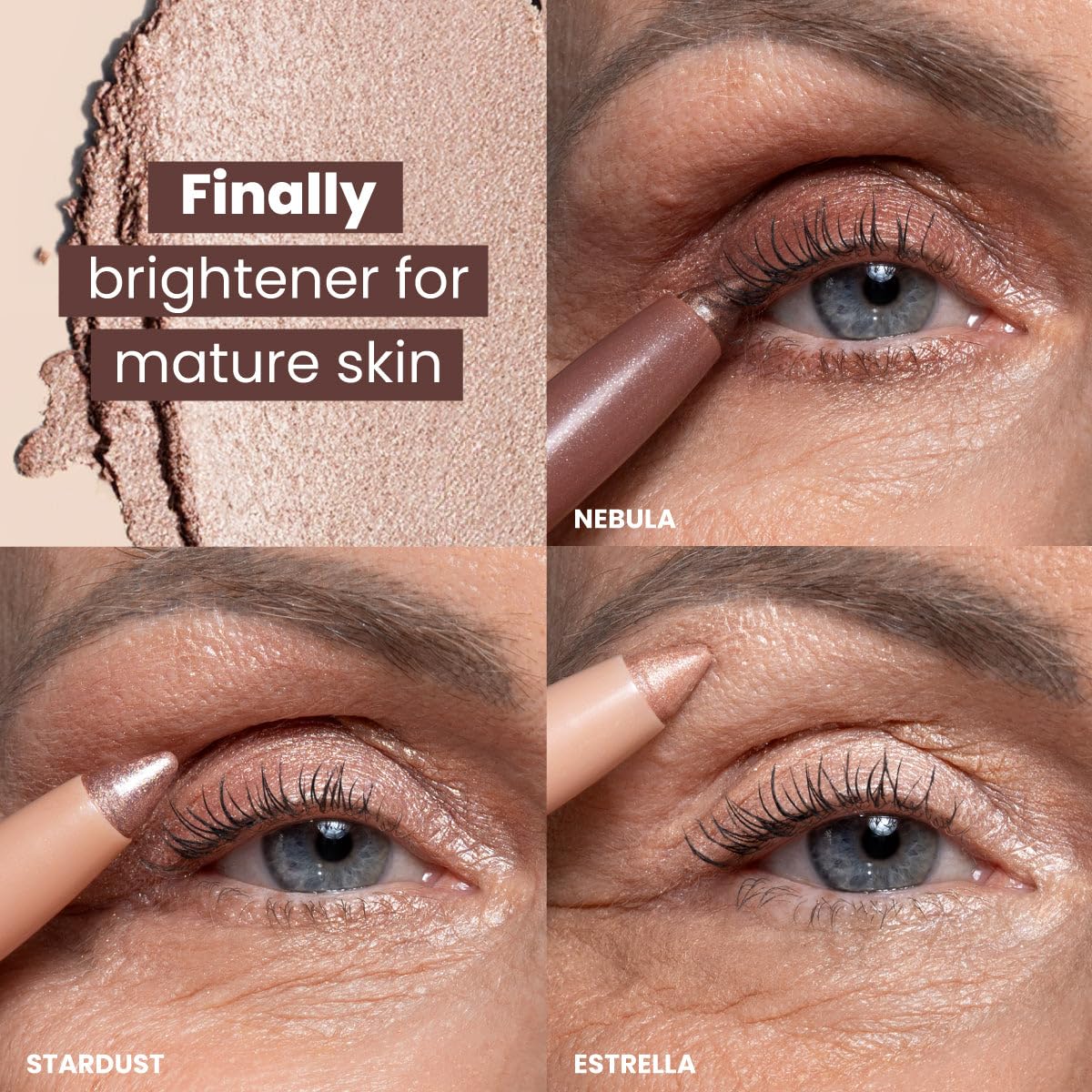 PROMETICS PrimeEyes Eye Brightener creamy eyeshadow texture