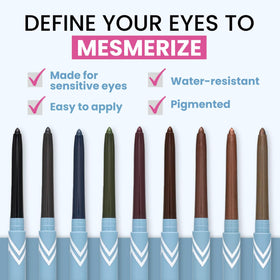 PROMETICS PrimeEyes Glide Eyeliner brown smudger included