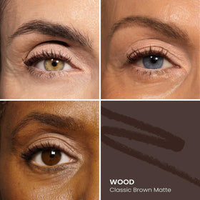 PROMETICS PrimeEyes Glide Eyeliner brown with sharpener