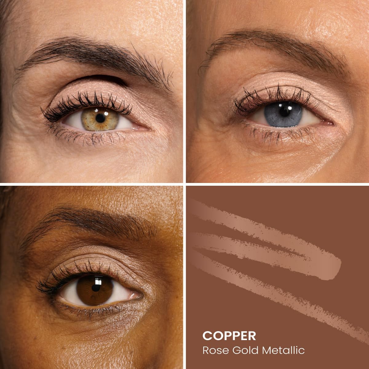 PROMETICS PrimeEyes Glide Eyeliner Copper Metallic tip close-up