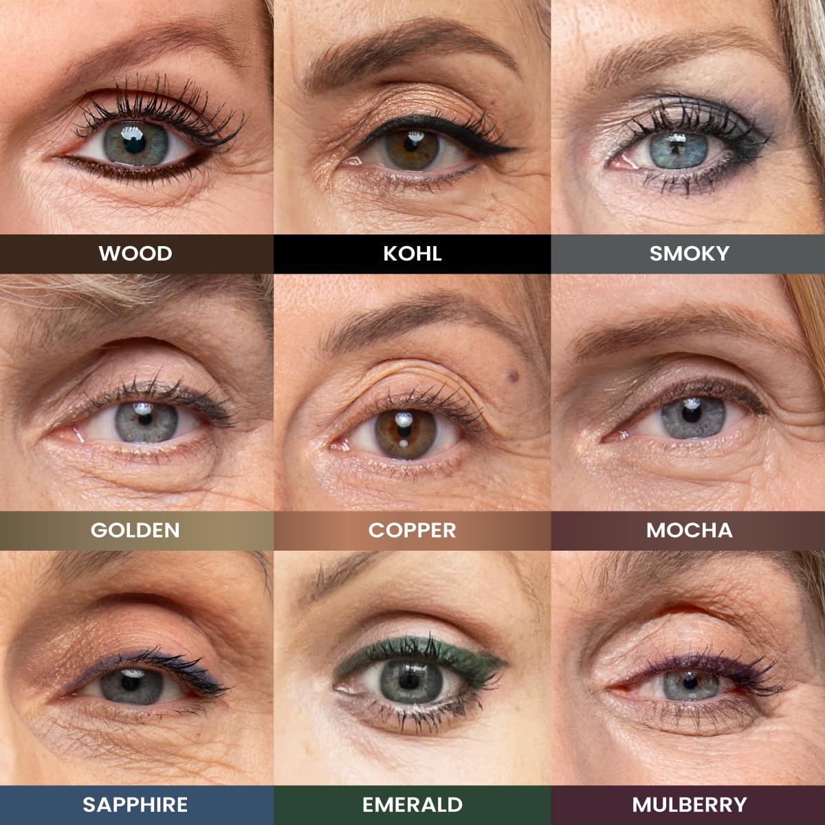 PROMETICS PrimeEyes Glide Eyeliner Sapphire with other eyeliners
