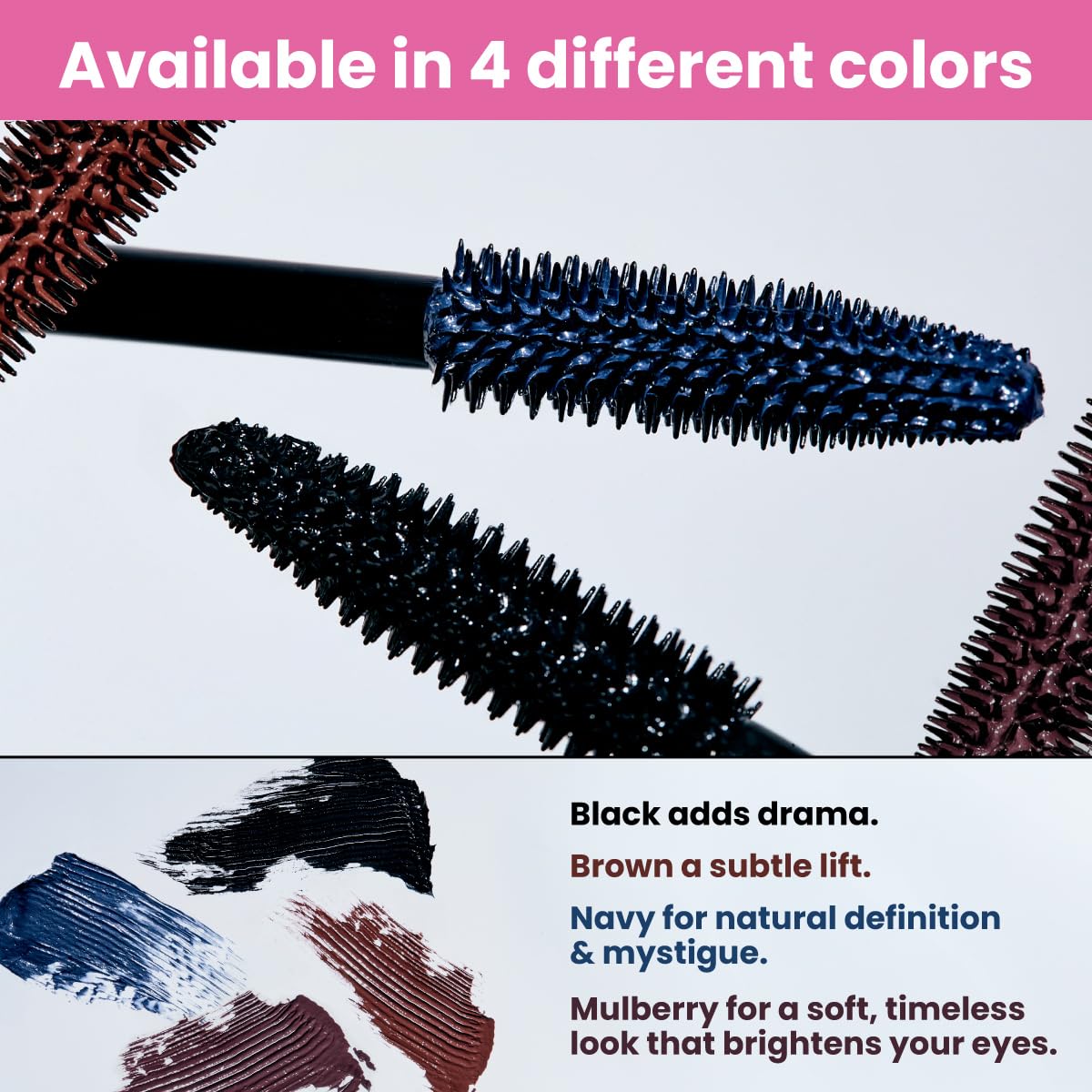 PROMETICS PrimeLash Mascara texture on hand