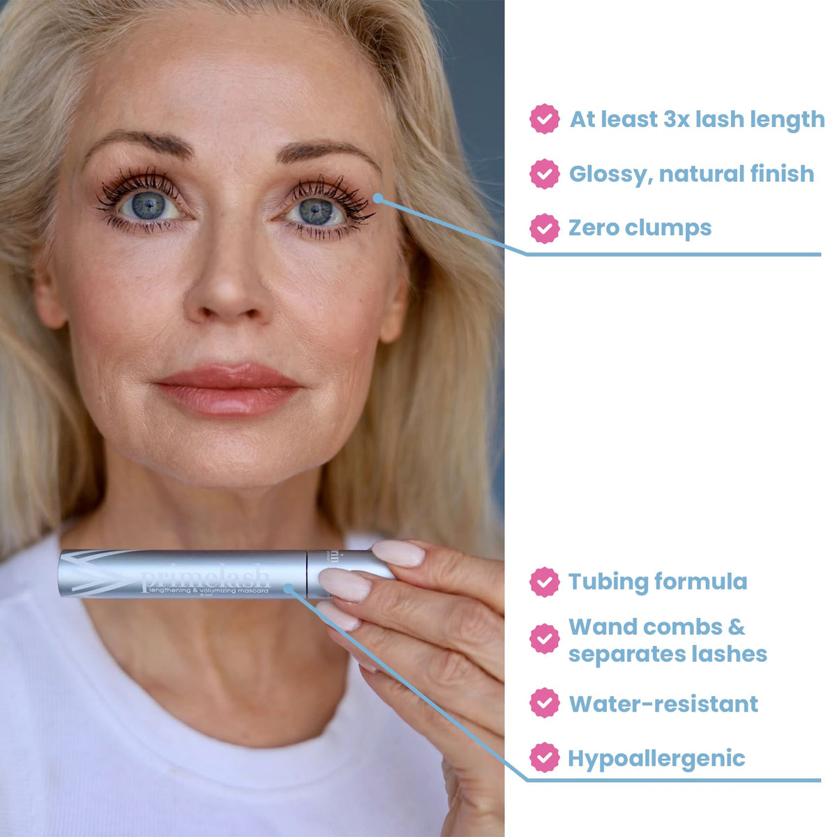 PROMETICS PrimeLash Mascara wand close-up