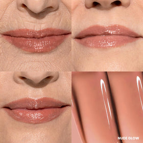 PROMETICS PrimeLip Plumping Lip Balm Nude Glow close-up of tip