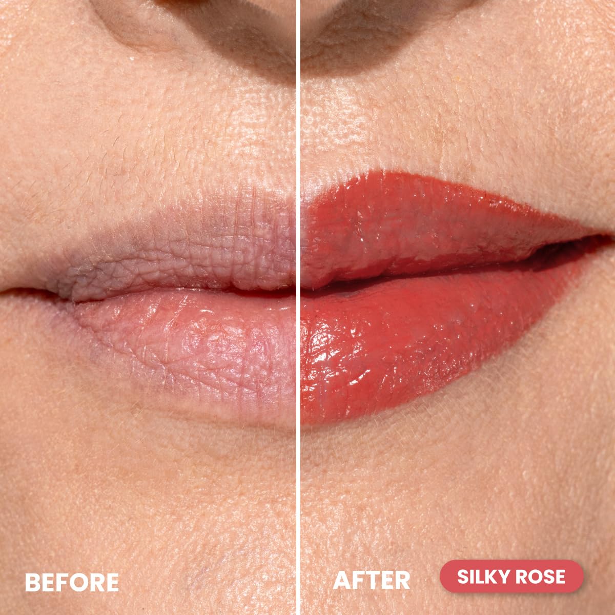 PROMETICS PrimeLip Plumping Lip Balm Silky Rose slim stick tip