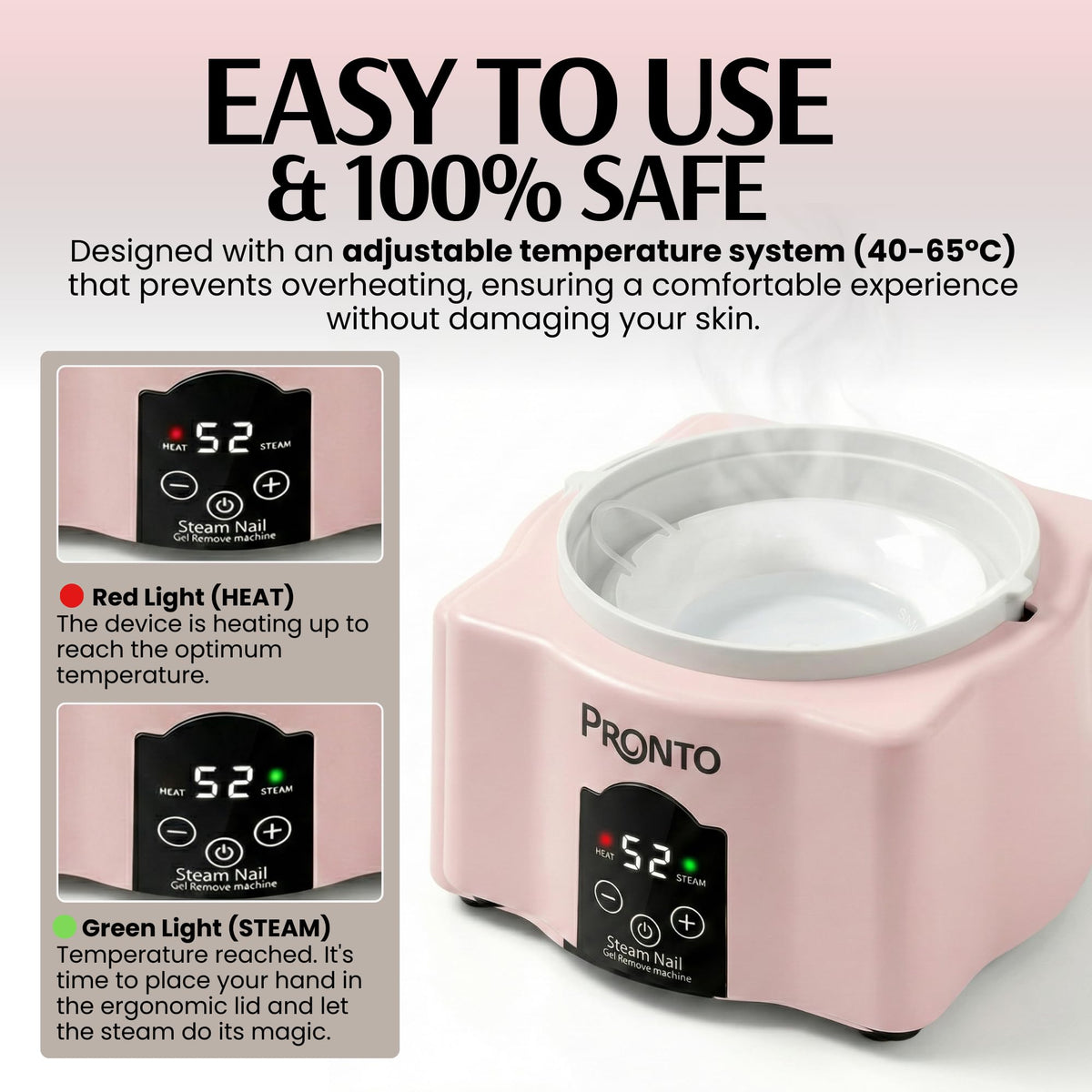 Pronto Electric Nail Soaking Bowl packaging
