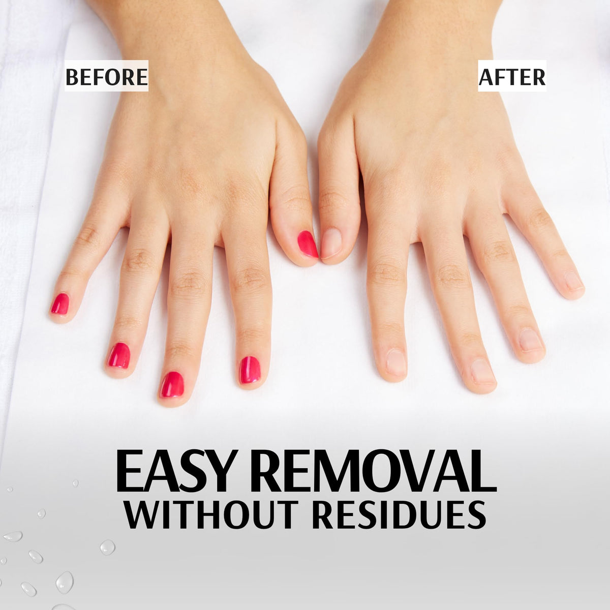 Pronto Nail Polish Remover alongside nail care tools