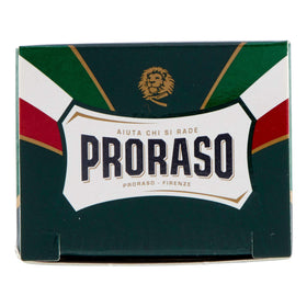 Proraso Professional Shaving Brush next to shaving cream