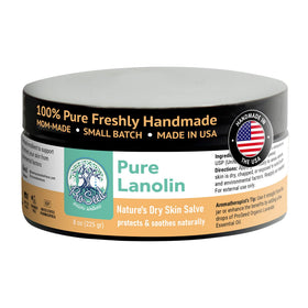 ProSeed Handmade Lanolin Cream 8oz jar front view