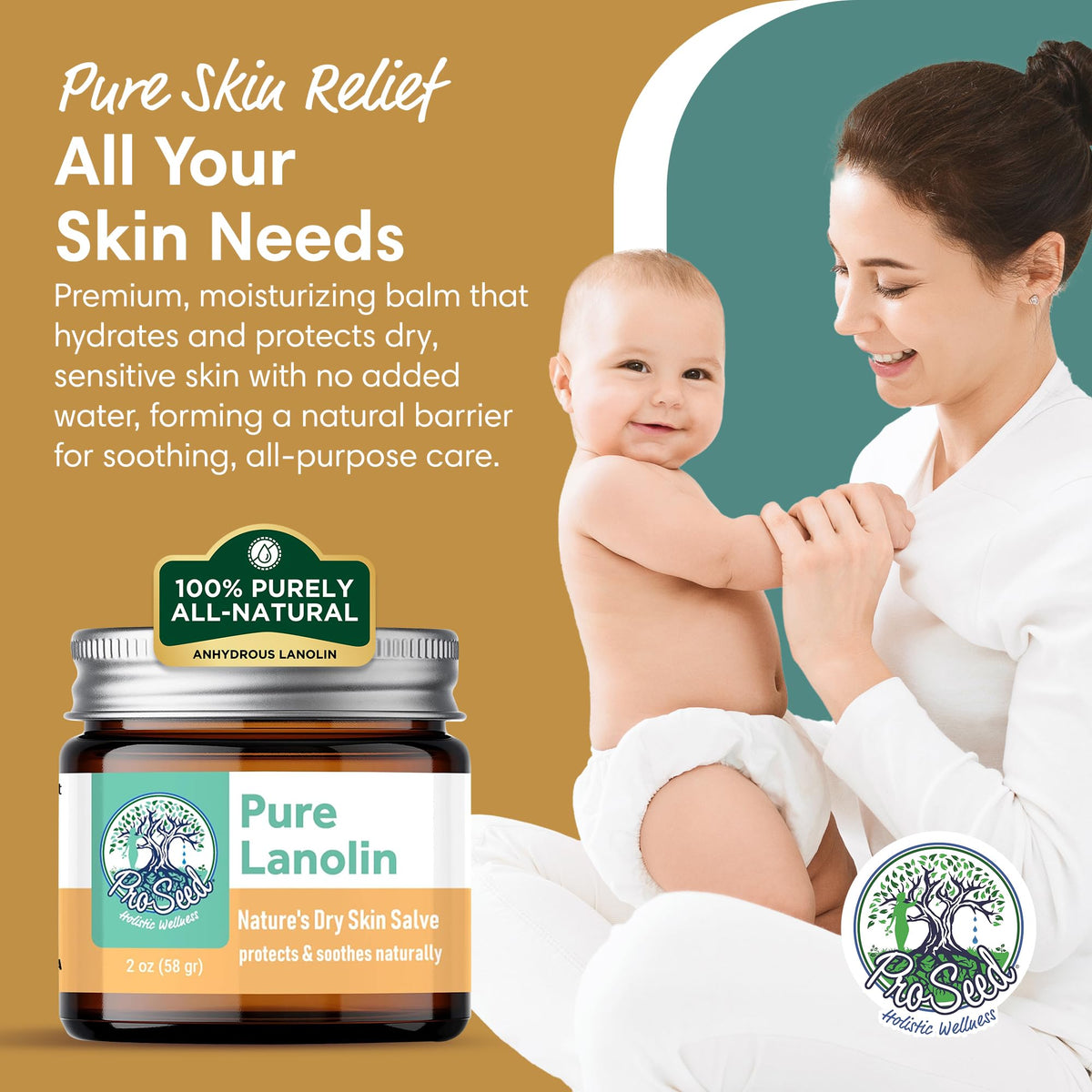 ProSeed Lanolin Balm texture close-up