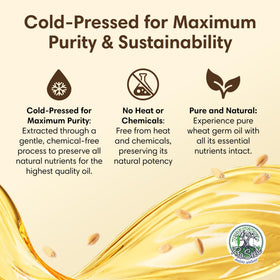 ProSeed Wheat Germ Oil 8oz with essential oils