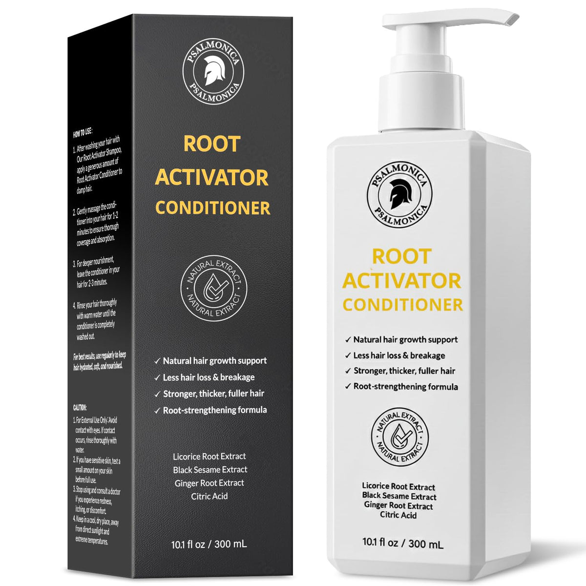 Psalmonica Root Activator Conditioner front view 10.1 Fl Oz