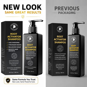 Psalmonica Root Activator Shampoo 381g on a shelf