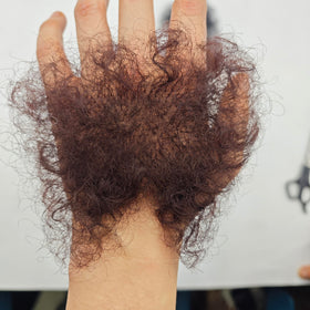 puheca Fake Private Hair in packaging