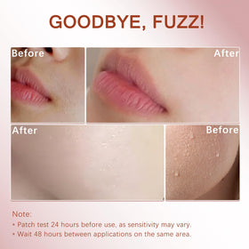 PUILOG Facial Hair Removal Cream Kit open with products visible