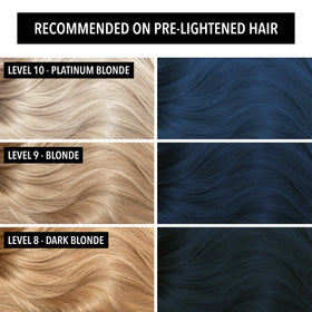 Pulp Riot Asteroid hair color application on hair