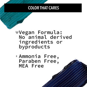 Pulp Riot Blue Muse hair color mixing with clear