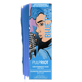 Pulp Riot Blue Tux Semi Permanent Hair Color 4 oz tube front view