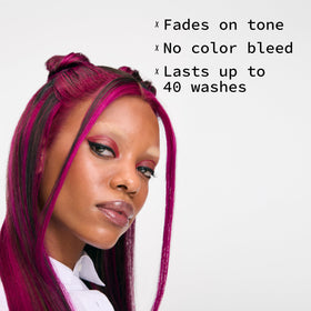 Pulp Riot Candy Semi Permanent Hair Color UV Reactive Neon Pink packaging