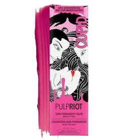 Pulp Riot Cupid Semi Permanent Hair Color Bright Pink 4 oz tube front view