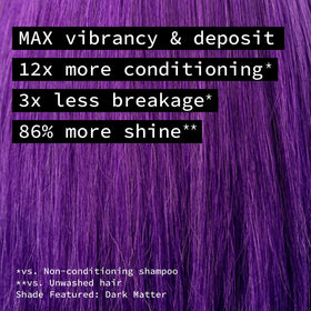 Pulp Riot Dark Matter Electric Violet hair colour swatch