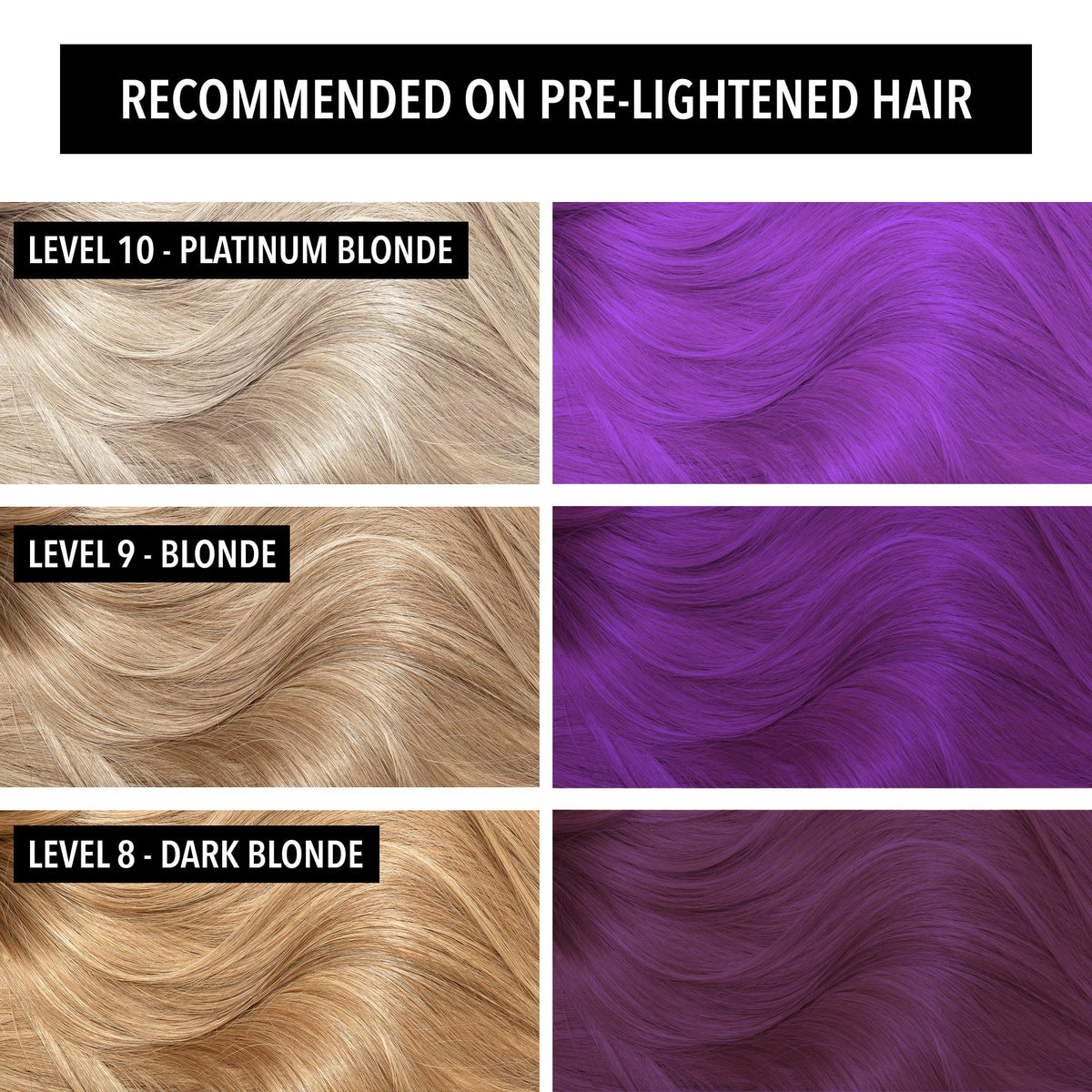 Pulp Riot Elixir Bright Purple hair dye tube side view