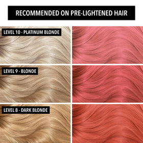 Pulp Riot Eloped hair color application on hair
