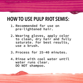 Pulp Riot Eloped Semi-Permanent Hair Color packaging details