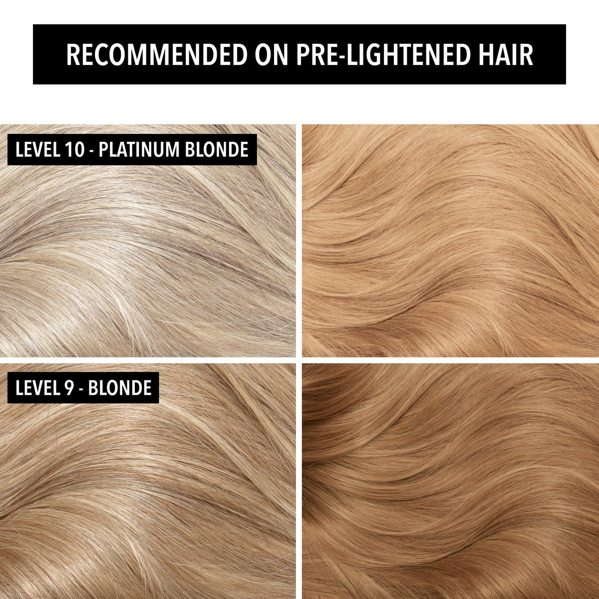Pulp Riot Fickle Semi Permanent Hair Color Champagne Blonde application on hair
