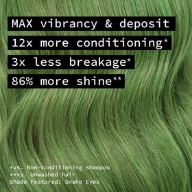 Pulp Riot Fly Trap Semi Permanent Hair Color application on hair