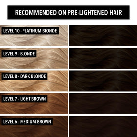 Pulp Riot Noir hair color application on hair