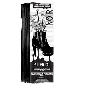 Pulp Riot Noir Semi Permanent Hair Color 4 oz tube front view