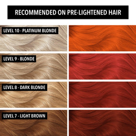 Pulp Riot Nuclear hair color tube with vibrant orange shade
