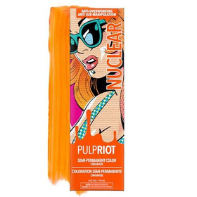 Pulp Riot Nuclear Semi Permanent Hair Color Orange 4 oz front view