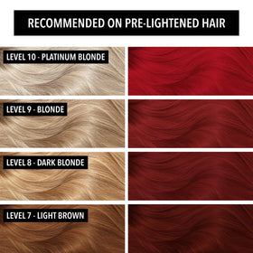 Pulp Riot Pyro hair color tube with vibrant red shade