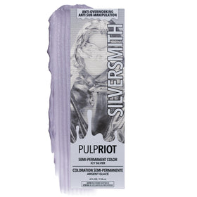 Pulp Riot Silversmith Semi Permanent Hair Color 4 oz Icy Silver front view